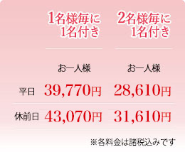 料金表