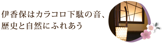 伊香保はカラコロ下駄の音、歴史と自然にふれあう