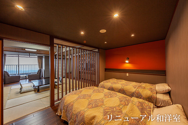 シモンズベッド付き客室