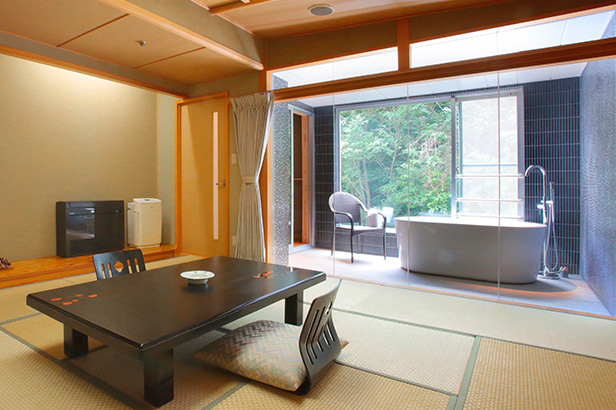デザインバス付き和室