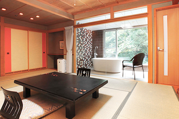 デザインバス付き和室