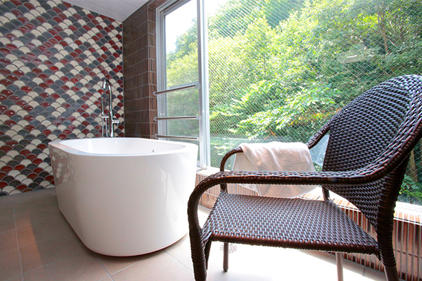 デザインバス付き和室